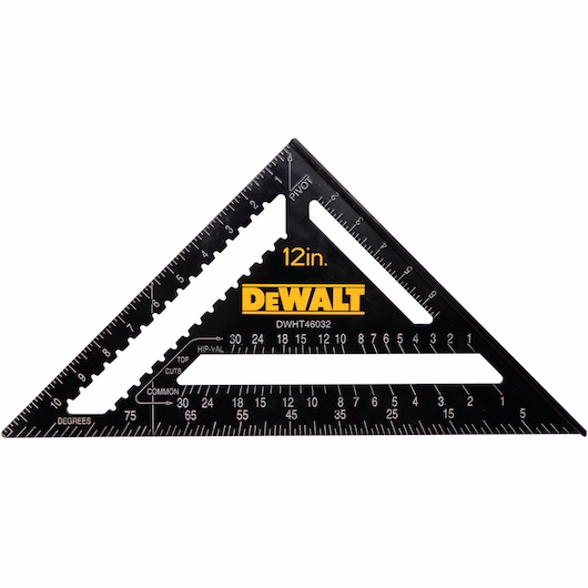 DeWalt DWHT46032-0 Premium Rafter Square, 300mm / 12in